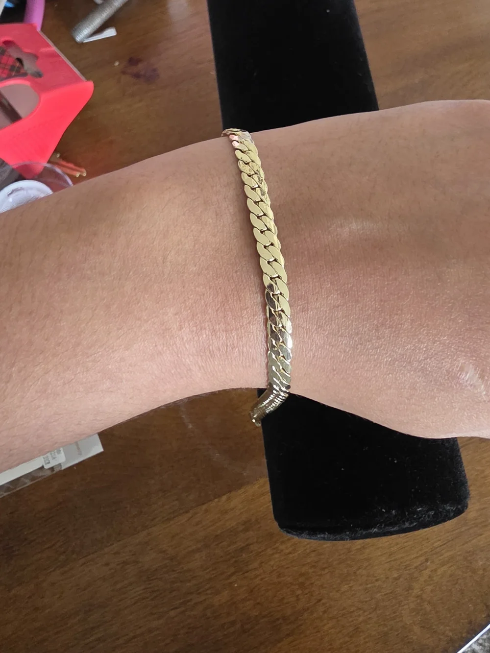 Pulsera Para Caballero Oro Laminado 14k